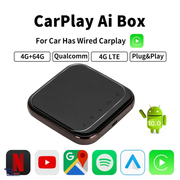 BOXCARPALY SE-7 Multimedia Box SIM Kort